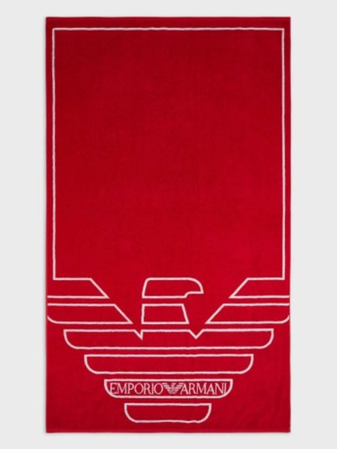 Beach towel with maxi - beach, eagle
