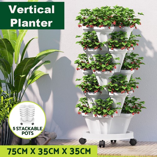 Vertical planter tier - vertical, 5