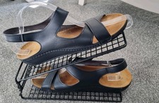 Ladies Pavers Black Leather
