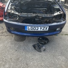 PEUGEOT 306  2002 FRONT BUMPER PAINT:  BLUE meridian fog lights 
