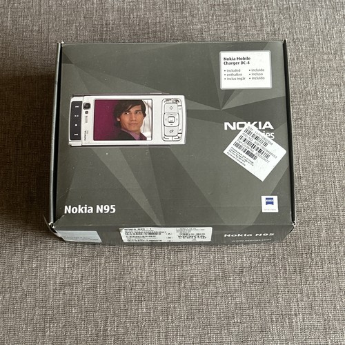 Nokia n95 silver boxed - nokia,
