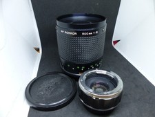 Minolta RF ROKKOR 500mm F8 +