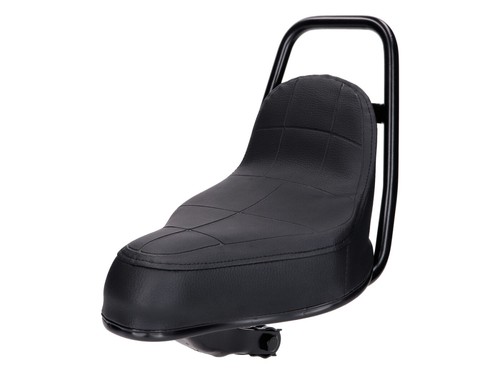 Saddle seat chopper black - seat,
