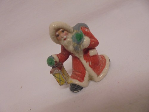 Vintage santa carrying lantern - santa,