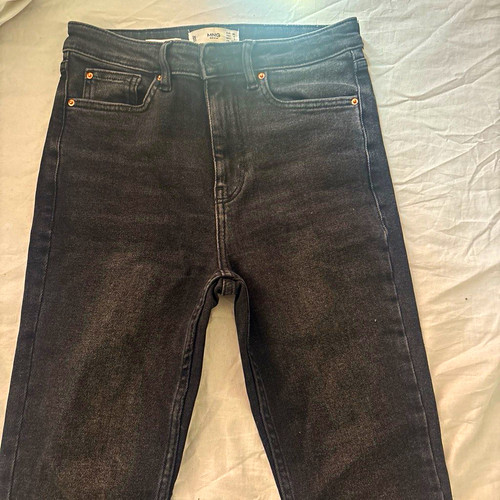 Mng skinny jeans dark grey - dark,