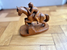 Hand Carved Wooden Racing