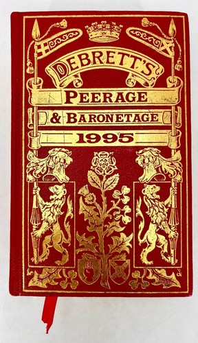 Debrett peerage baronetage - peerage, &