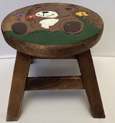 Handmade wooden kids - handmade, stool