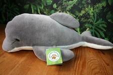Large Dolphin sea creature soft toy care for the wild Keel toys with tags 45cm