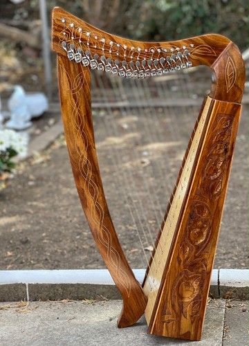 Strings lever harp hand - lever,