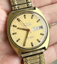 A Vintage Gold Plated Bulova