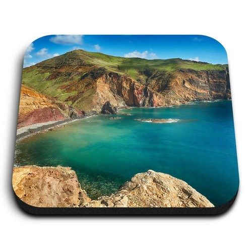 Square mdf magnets madeira - mdf,