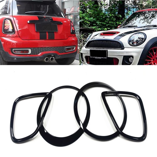 Black headlight taillight - black,