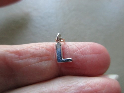 Vintage retro silver - silver, letter
