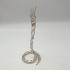 Vintage Bimini Art Glass Snake