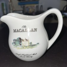 SMALL / MINATURE MACALLAN SCOTCH WHISKY JUG MADE IN SCOTLAND.