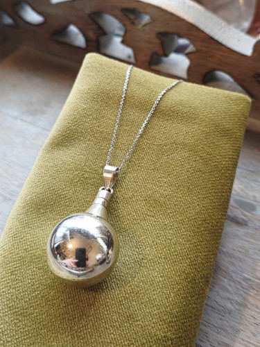 Sterling silver perfume bottle