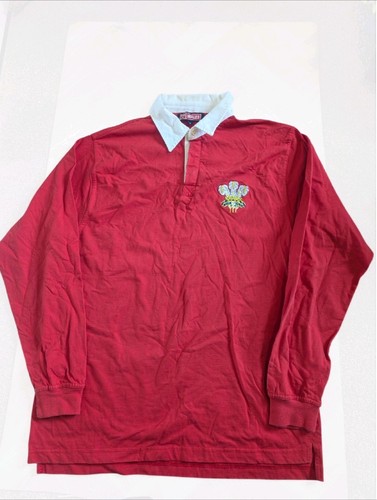 Wales rugby shirt mens red - mens,
