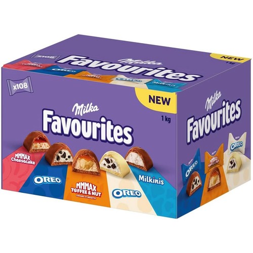 Milka favourites assortment - favourites,