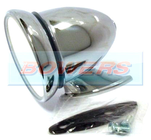 Chrome bullet torpedo - chrome, exterior