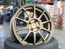 New 16x7J AOW ZE40 Flow Formed (4 Wheel) 4x100 FIT FOR HONDA TOYOTA MAZDA BRONZE