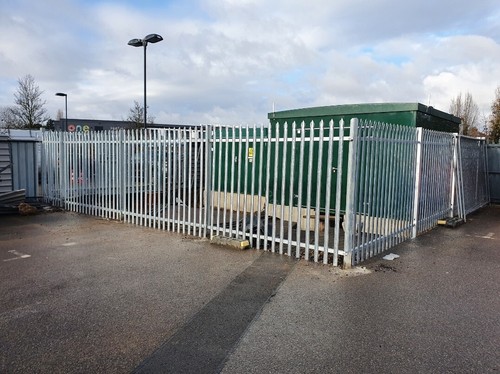 Palisade fencing 2 1m - palisade,