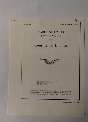 Continental aircraft engines - continental,