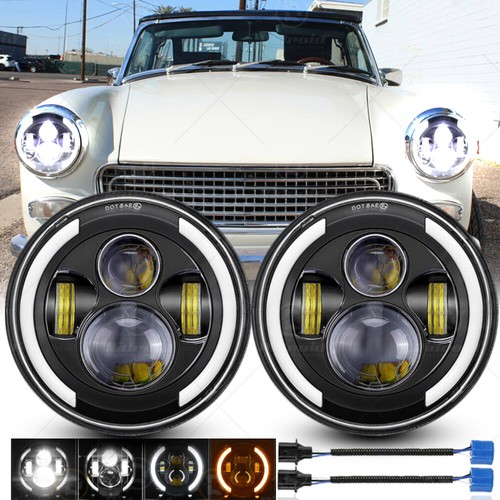 Inch led headlights - 2x, 7"