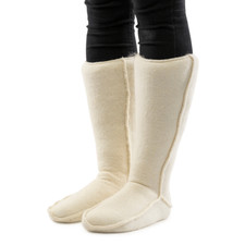 Pure sheep wool knee SOCKS