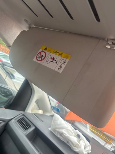 Sun visor left 2017 - visor, caddy