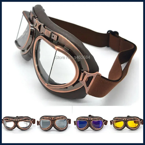 Vintage motorcycle goggles - motorcycle,