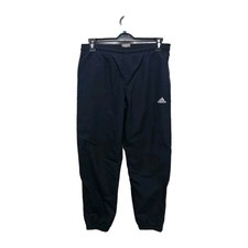 ADIDAS  Tracksuit Bottoms - Navy Blue - Size Medium (W30")
