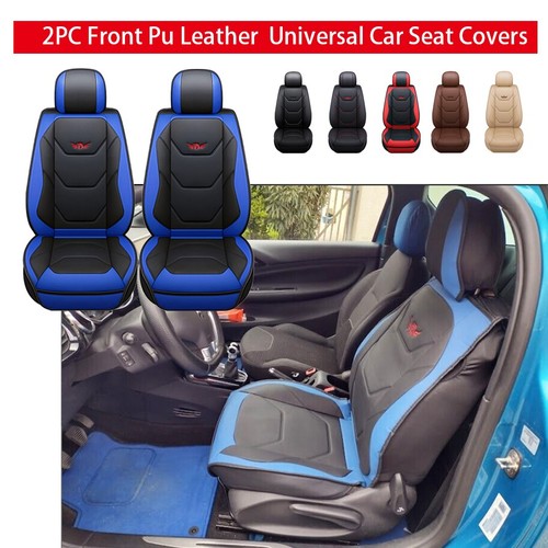 Front leather seat - 2x,
