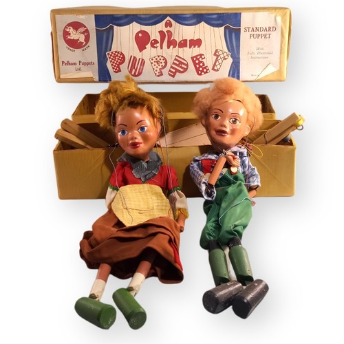 Vintage pelham puppets boy - 2x,