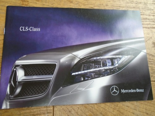 Mercedes cls class brochure - cls,