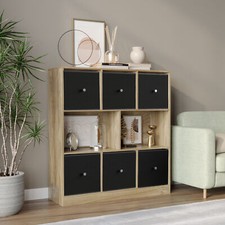 Asymmetrical 8 Oak Cube