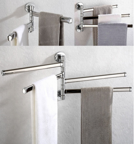 New chrome bathroom swivel - bathroom,