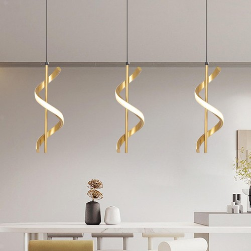 Spiral ceiling light