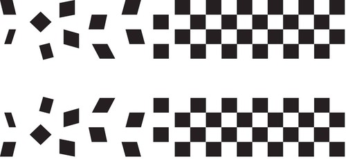 Chequered flag vinyl - , x