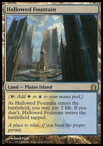 Hallowed fountain return to - hallowed,