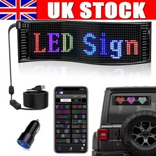 APP Programmable Car LED Sign