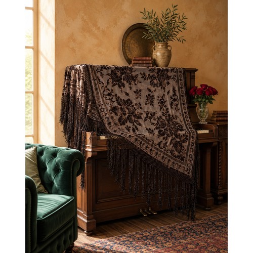 Vintage chinees floral - chinees, burnout