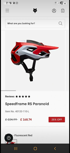 Fox speedframe paranoid - fox,
