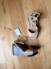 Zara Sand Beige Suede Leather
