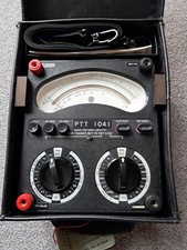 Avometer Model 8 MK 5 in Case with leads new old stock never used untested
