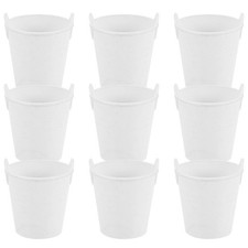 10pcs Small Plastic Buckets
