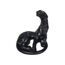Austin Scultpure Alexander Daniel Reclining Panther 13" - Black 1990 - Vintage.