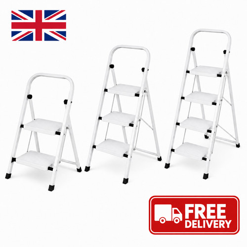 Step folding ladder heavy - step,