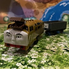 Mattel DIESEL 10 & TROUBLESOME TRUCK Trackmaster Train Thomas & Friends Tomy