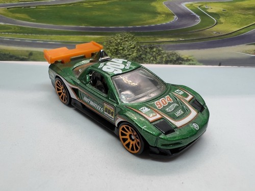 Hot wheels acura nsx green - wheels,